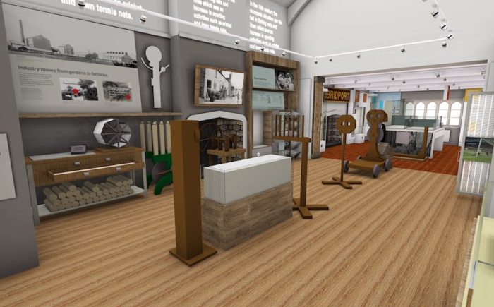 Designs for new rope and net gallery at Bridport Museum