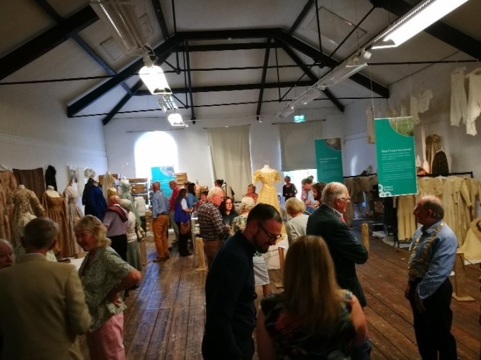 Bridport Undressed exhibition opening